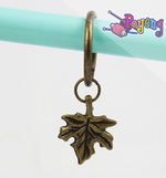 St marker ring bronze tone: Maple Leaf St marker ring bronze tone: Maple Leaf